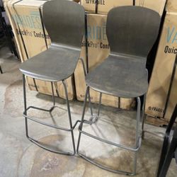 21 Brand New In The Box Brown Varidesk Office Or Home Bar Stools! Only $50 Ea!