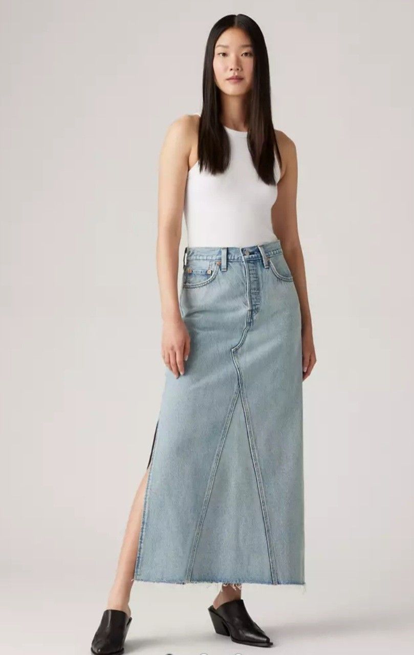 Levi's Women's Iconic Maxi Skirt - Not In The Mood 27
