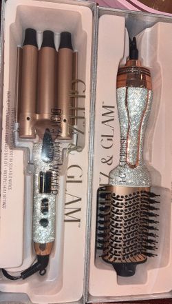 Glitz and glam, silver set