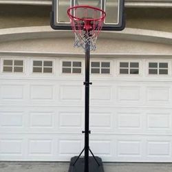 Basketball Hoop Brand: IGL Total Heights is 10 Ft Hoop height is 97 inches