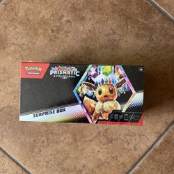 Prismatic Evolutions Surprise Box 