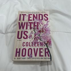 It Ends With Us Paper Back Brand New