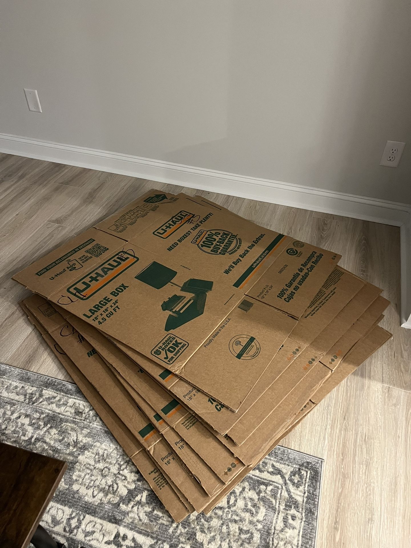 Moving Boxes U-Haul - Large