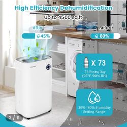 Brand New Costway Dehumidifier 