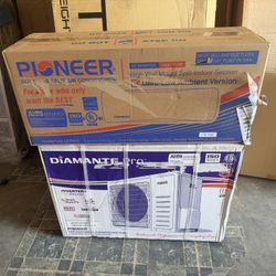 Pioneer Diamante Pro Low-Ambient 1-Zone 12,000 BTU 20.5 SEER2 Ductless Mini Split Inverter Heat Pump with 16 ft. Lines 110/120V