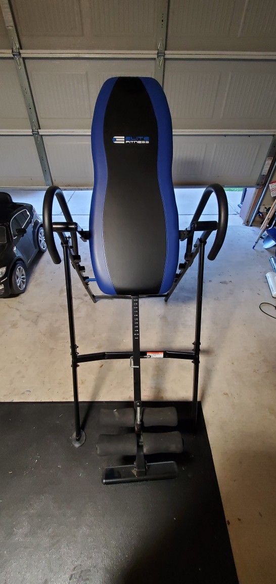 elite fitness inversion table