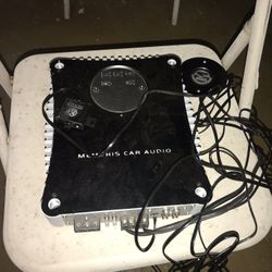 500 Watt 2ch Memphis Amp