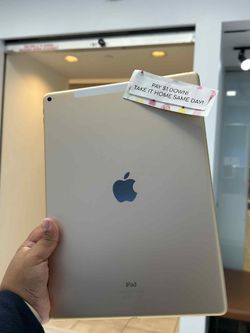 Apple iPad Pro 12.9 Inch 1st Generation Tablet - Pay $5 DOWN AVAILABLE - NO CREDIT NEEDED