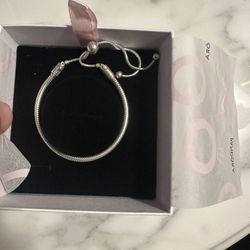 Pandora Snake Chain Slider Bracelet 