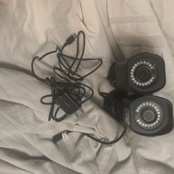 Security Cameras (2 Pack)