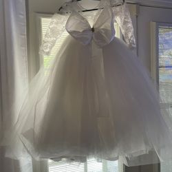 Homemade Flower Girl’s Dress