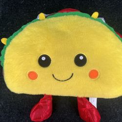 12” Taco Plushie Stuffed Animal