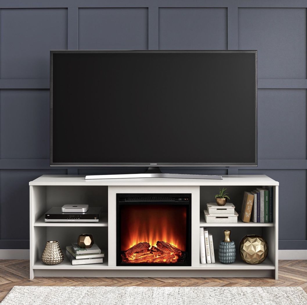 Fireplace TV Stand 65”