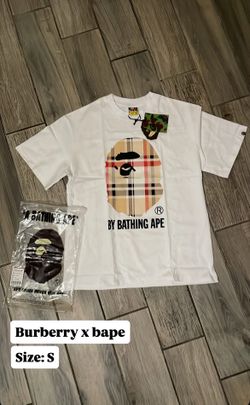 Bape x burberry