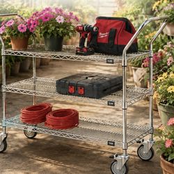 Free Delivery !!3 Tier Utility Cart!