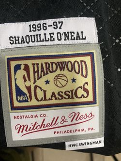 Mitchell & Ness Black NBA Los Angeles Lakers Shaquille O'Neal Neapolitan
