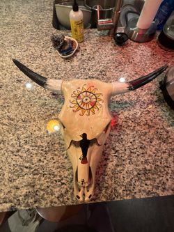 Ceramic Cattle Hanging