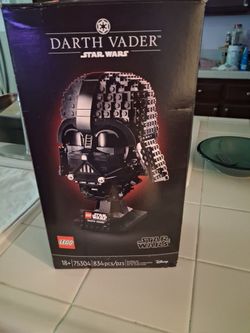 Darth Vader helmet Lego set