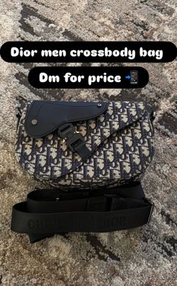 Dior men’s cross bag