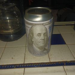 $100 Dollar Bill Franklin Coin Bank 