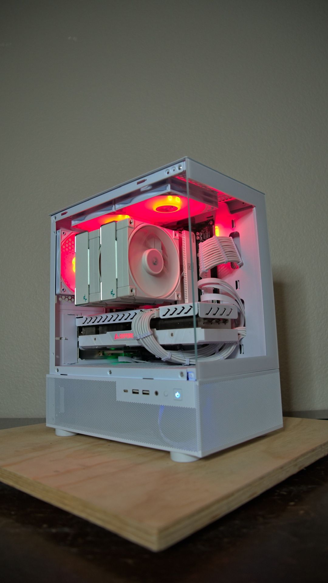 NEW YEAR SALE White Gaming PC | 3070Ti | i5-13600kf | 16GB DDR5 | 2TB SSD | Windows 11 | WiFi