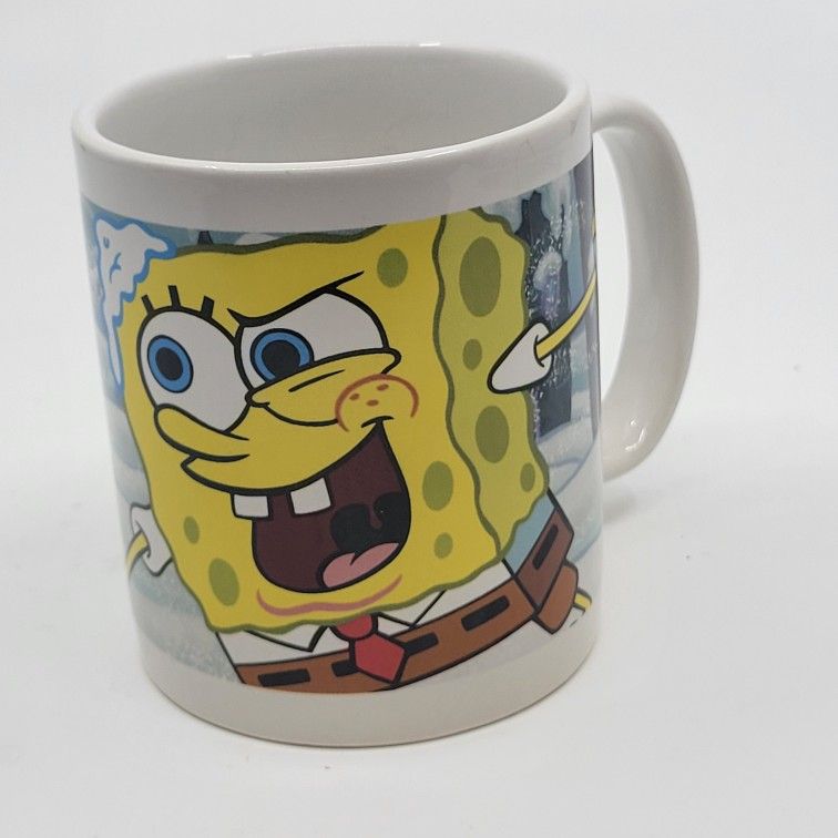 Vintage Nickelodeon Spongebob Mug, pre-owned, good shape, no chips or 
cracks.
Weight 13oz plus shipping materials.
It is 4" tall.
Microwave and dishw