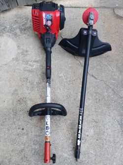 Troy-Bilt 4-Cycle Straight Shaft Attachment Capable String Trimmer