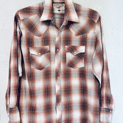 Authentic Western Men’s Shirt Size L 