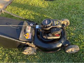Yard machines lawn push mower