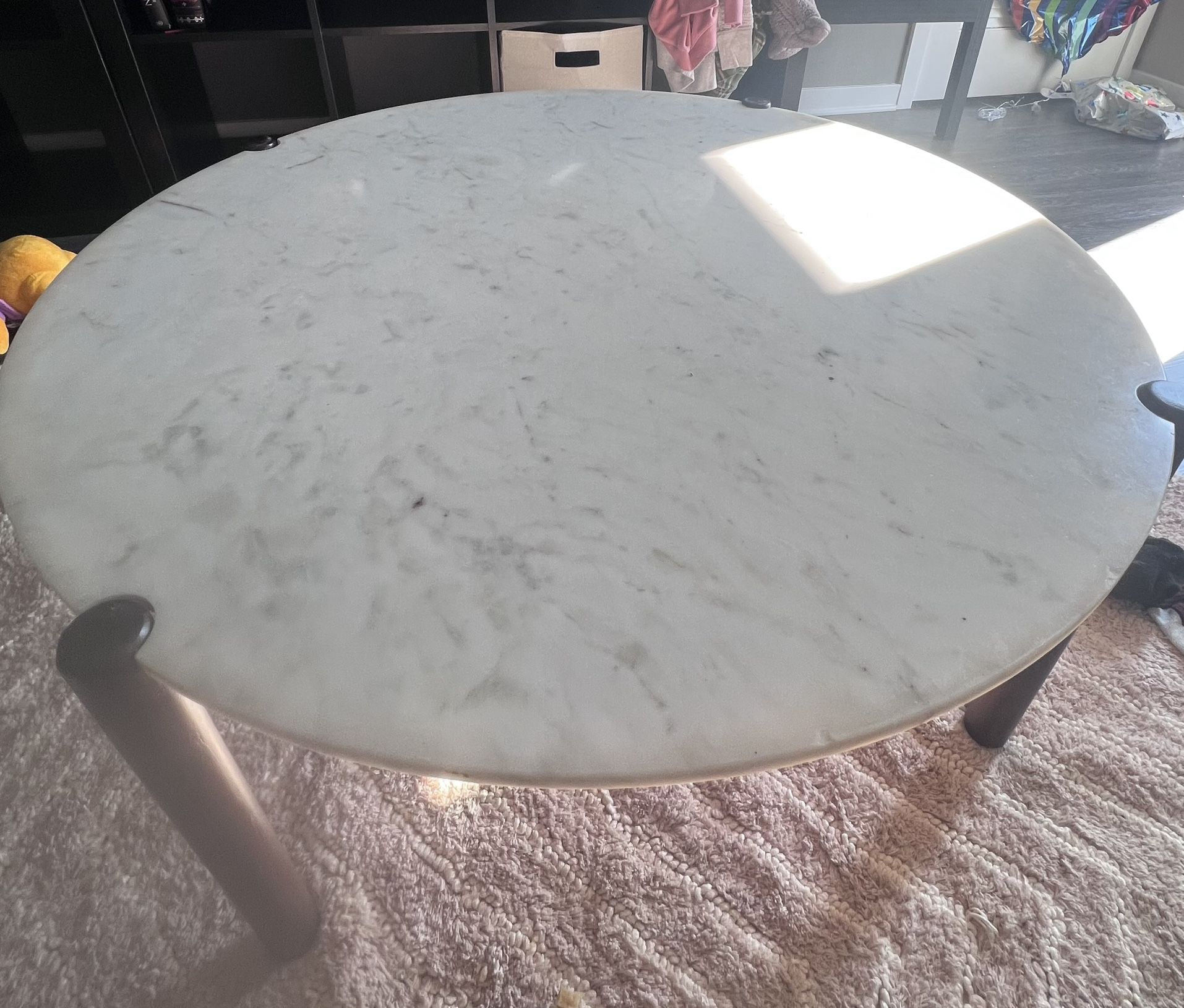 Pottery barn Marble Coffee Table