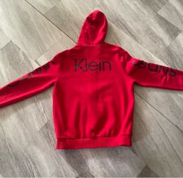 Calvin Klein Jeans Red Logo Hoodie