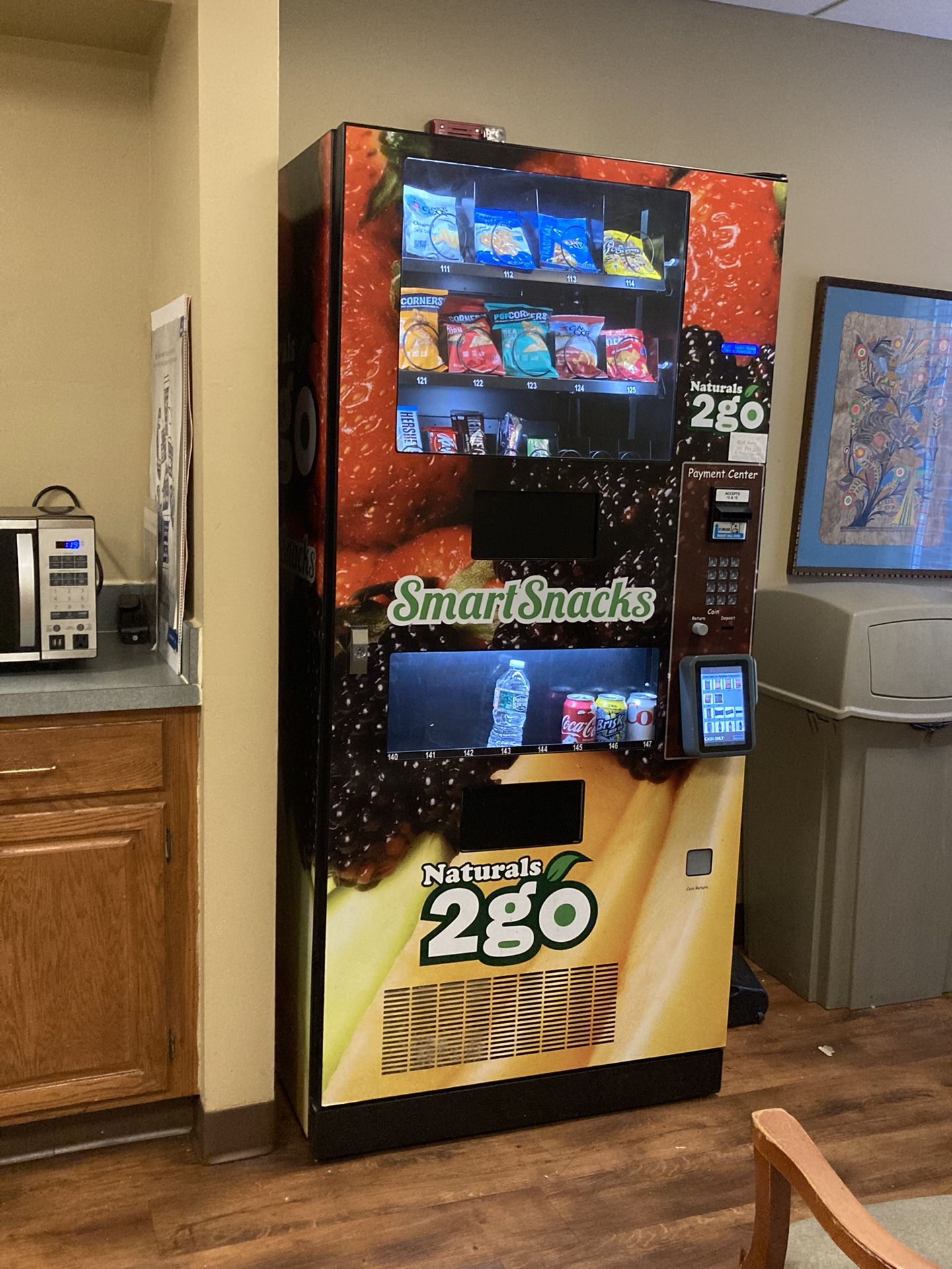 Venting Machine Location