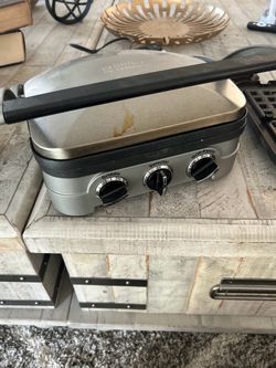 Cuisinart Griddle Grill Panini Press Waffle Press Stainless Steel