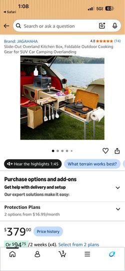 Overland kitchen slide out
