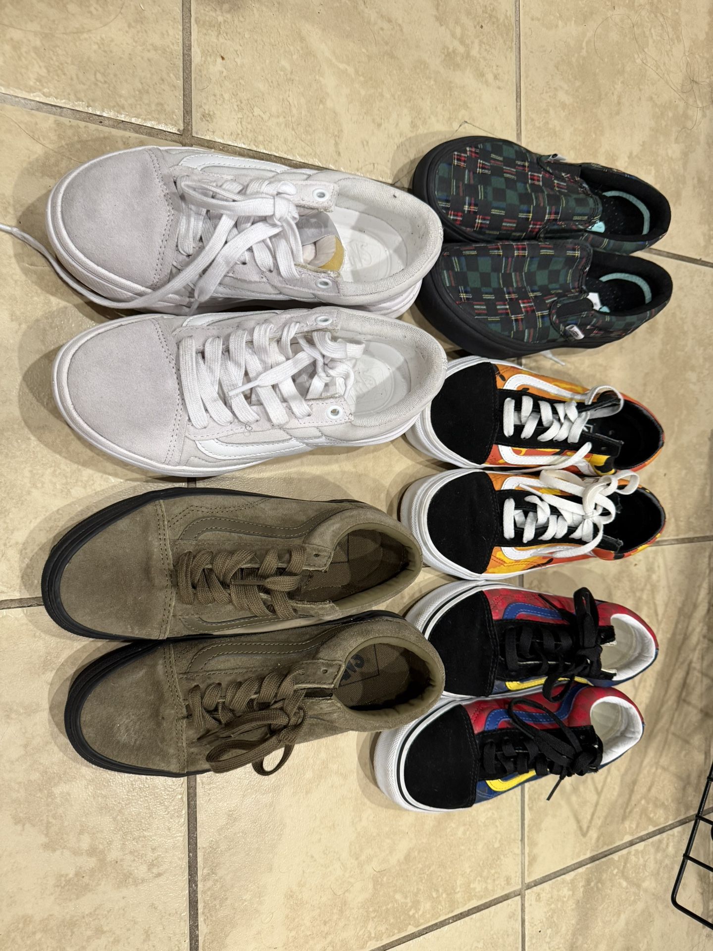 Vans Size 4Y