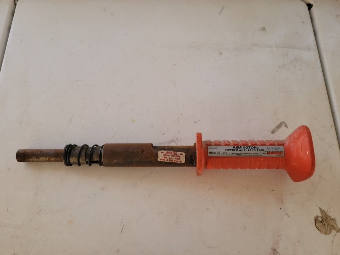 Remington Powder Concrete Nail Gun
