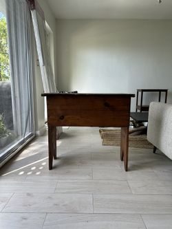 Vintage storage table
