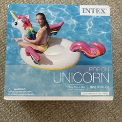 Giant Unicorn Pool Float