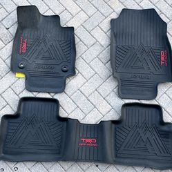 Toyota Rav 4 (2019 year and after) all weather floor mats, cargo tray, cargo mat (used)