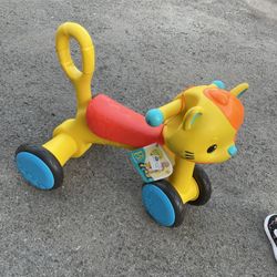 Baby Ride Along Toy Kitty Cat