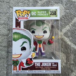 Funko Pop! DC Super Heroes The Joker as Santa #358