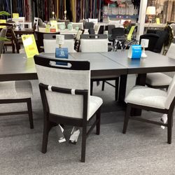 7 Pc Dinning Table $1,299