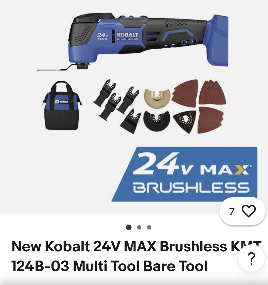 Kobalt Multi Tool (KMT 124B-03)