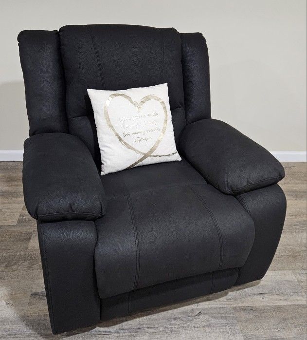 Electric Black Recliner Chair