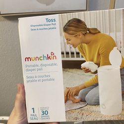 Portable Disposal Diaper Pail 