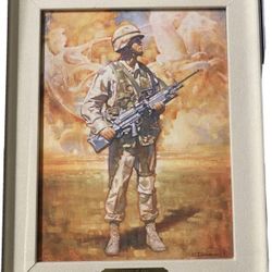 Ron DiCianni CHARIOTS OF FIRE 12x9” Canvas Giclee Art Print Military 2 Kings 616