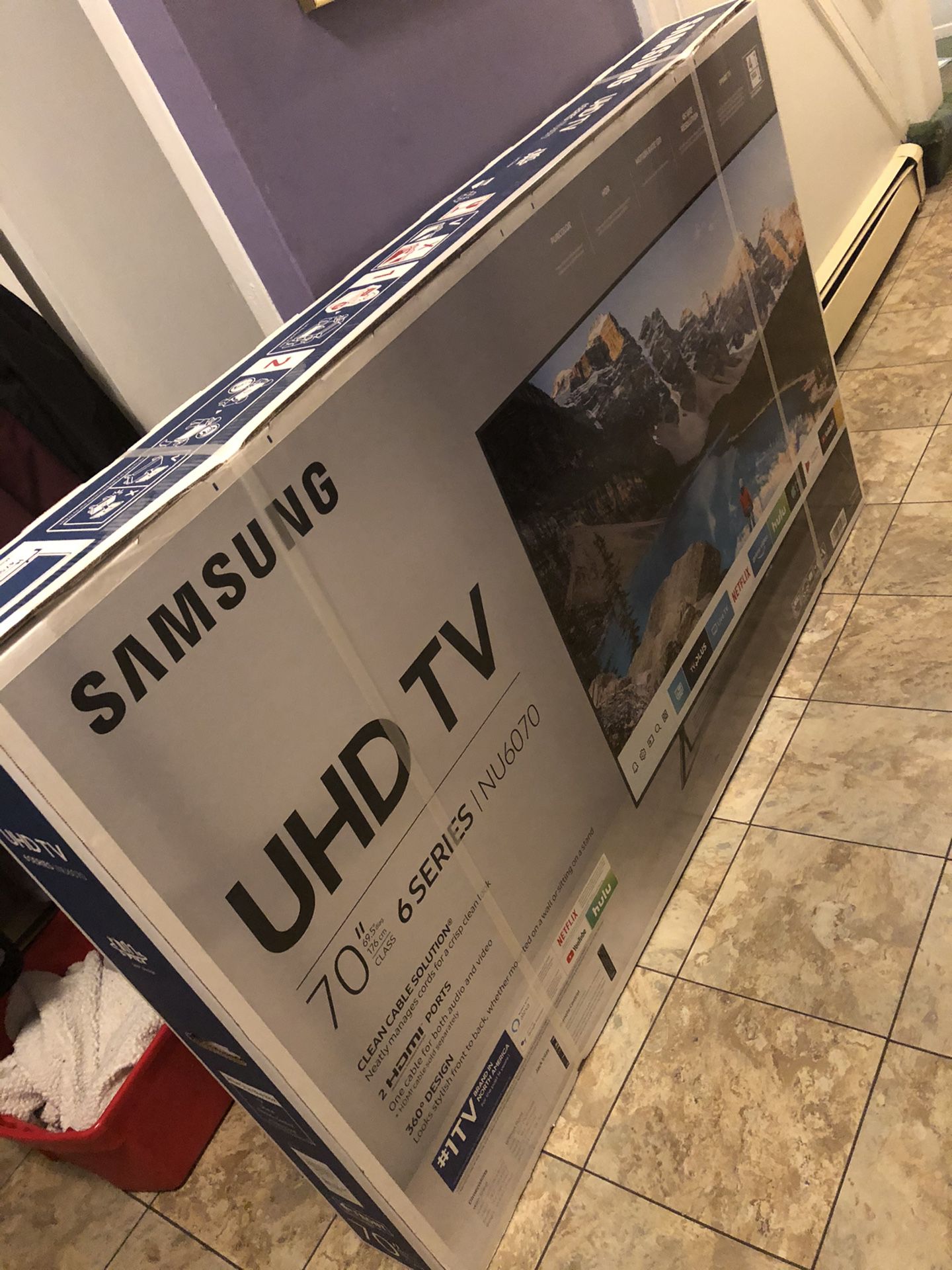 Samsung 4K smart Tv 70 inch