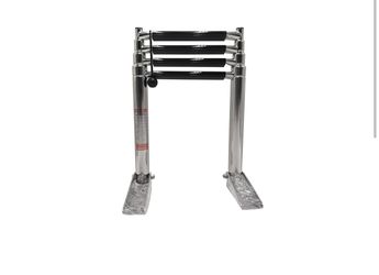 Four Step Telescoping Ladder For Boats