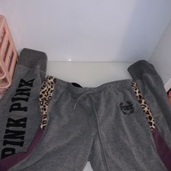 Pink Jogger Type Pants 