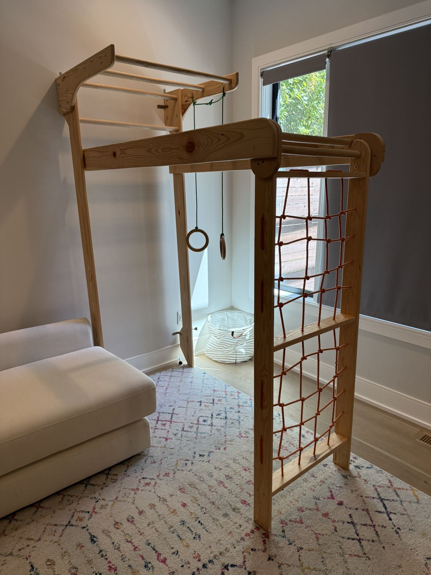 Indoor Wood Jungle Gym 